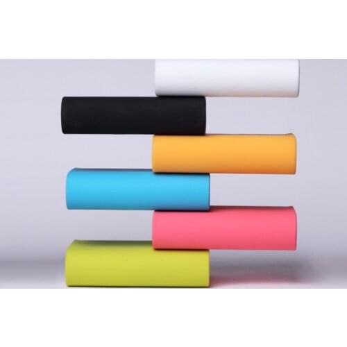 For Mobile Xiaomi Power Bank Colorful Silicone Rubber Protective Cover Shell Case For Xiaomi Power Bank Accessories 10400mAh