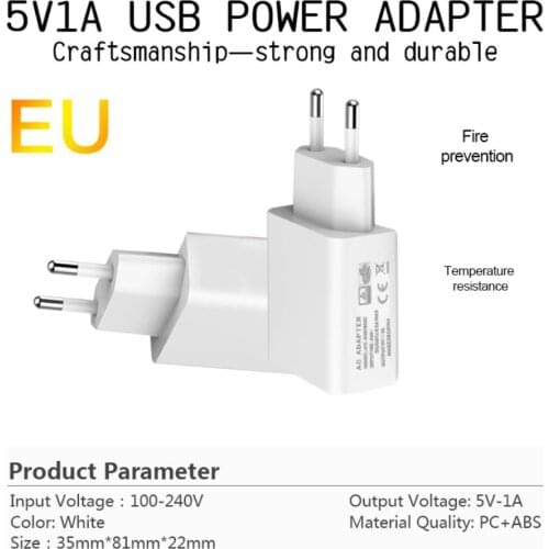 European standard 5V1A power adapter with eye massager head massager vibration massager