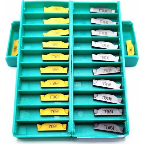 Tungsten Carbide TDC3 TT9030 TT9080 Grooved Carbide Insert TDC Lathe Tool Turning Tool and Milling Tool