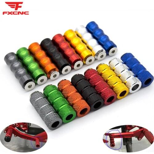 For Yamaha FZ1 FZ8 R15 R25 R3 R125 R6 R1 MT-07 FZ-07 FZ-09 MT09 CNC Motorcycle Small Footrest Footpegs Foot Rest Pegs Pedals Set