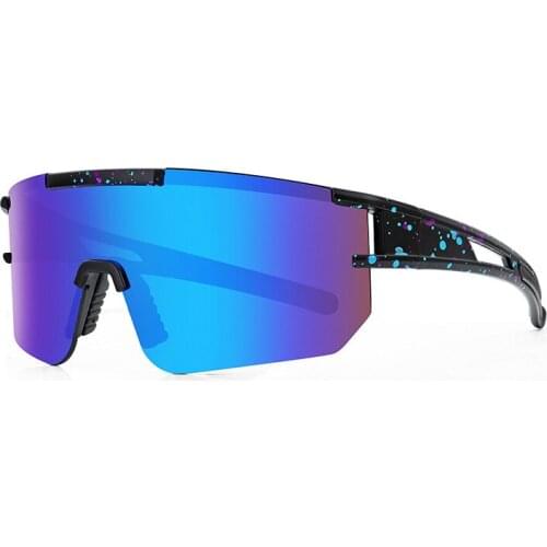 Large frame summer cycling glasses polarized outdoor sports fashion sunglasses