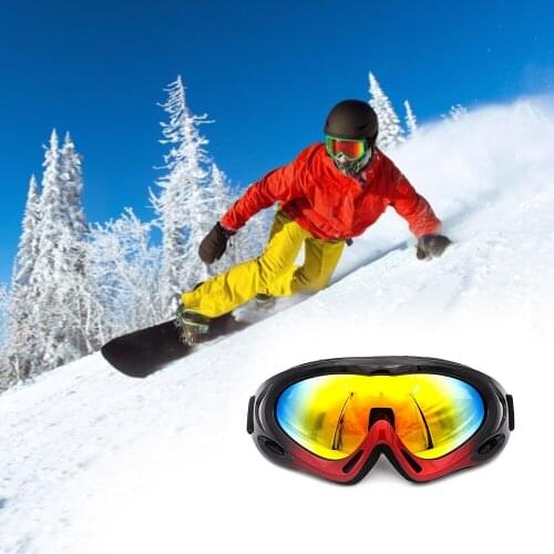 Ski Glasses Outdoor Sports Anti-Fog Glasses Motorcycle Off-Road Windshield Goggles Men/Women Winter Snowboarding Accessories