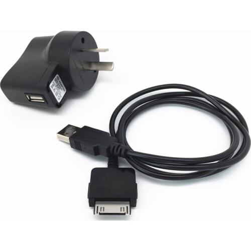 Wall Charger 2IN1 USB SYNC Data CABLE FOR Microsoft Zune HD-16GB HD-32GB HD-64GB