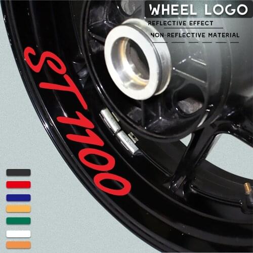 New motorcycle wheel sticker waterproof reflective wheel decals rim decoration logo for HONDA ST1100 st 1100