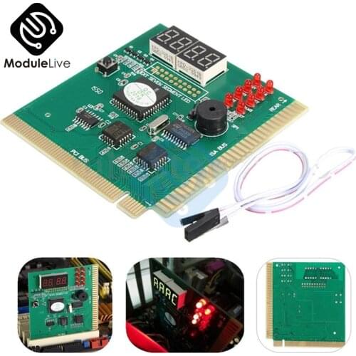 New LED 4 Digit Analysis Diagnostic Tester POST Card PCI PC Analyzer Motherboard Board Module