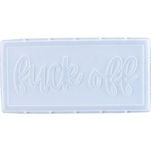 Hanging Tags Epoxy Resin Mold Doorplate Door Signs Casting Silicone Mould DIY Crafts Home Decorations Making Tool