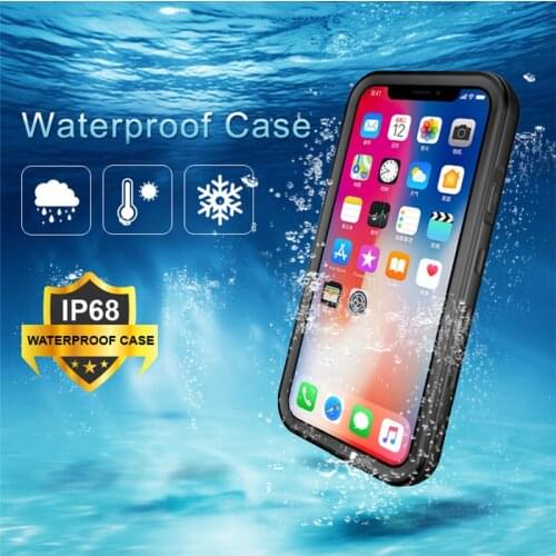 Waterproof Case for iPhone 12 11 Pro Max Shockproof Swimming Diving Cover for iPhone X XS 7 8 Underwater Waterproof Phone Case