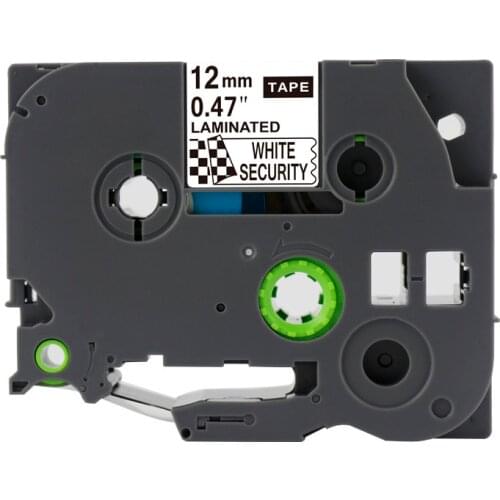 2P Security tape laminated Tze-se3 Tze-SE2 Tze-SE4 Tze-SE5 Tze-SE6 Label Tape Compatible Brother P-touch Printers PT-E500W E100B