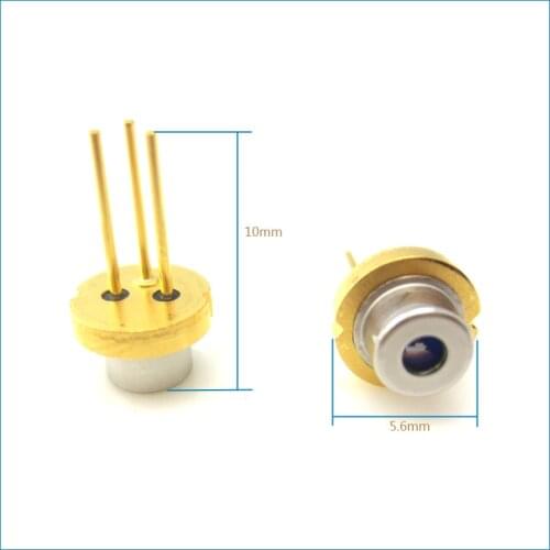 Fast Free Ship 5pcs/lot Laser Diode laser Tube Infrared LD Original and New 5.6*10mm 780nm 100mw lasing diode