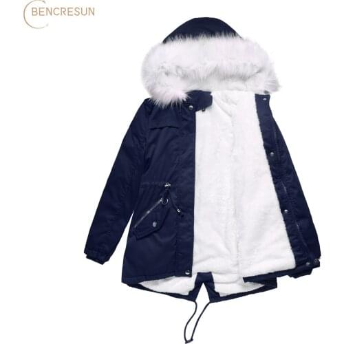 Bencresun Women's Parkas With A Hood