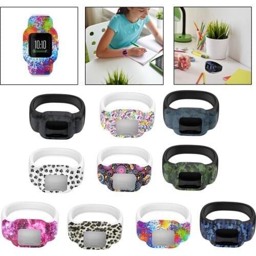 Children Sport Soft Silicone Band Watchband No Buckle Fits for GarminFit JR3