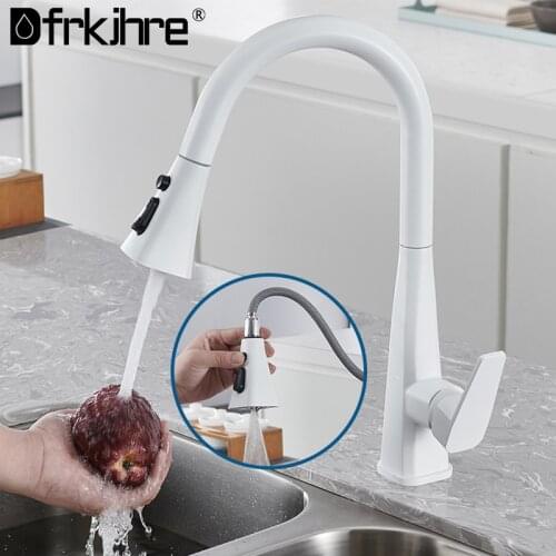 Dfrkjhre White Kitchen Faucets