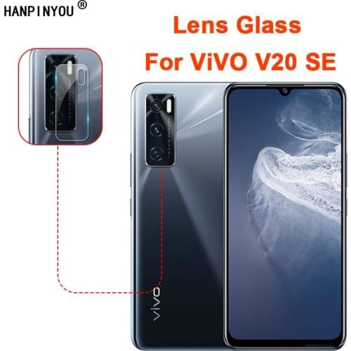 For ViVO V20 SE / Y70 6.44" Clear Ultra Slim Rear Back Camera Lens Protector Cover Soft Fiber Tempered Glass Protection Film