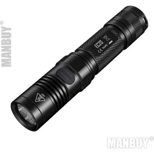 NITECORE EC20 CREE XM-L2 T6 LED Flashlight 960Lumen Waterproof 18650 Outdoor Camping Hiking Hunting Portable Torch 100%Original