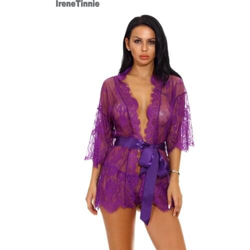 IreneTinnie Womens Sexy Robes