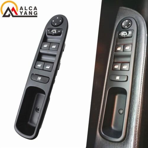 Malcayang Master Power Window Switch Control 6554.KT 6554KT For Peugeot 307 SW CC 307SW 307CC 2000-2008 09-14 NEW