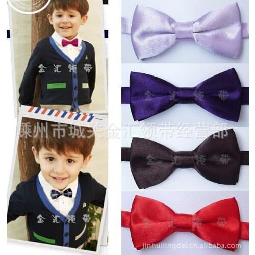 Fashion School Boys girls Children Kids Baby Wedding Elastic bow Tie Necktie Wedding Party Performance Accessories 3pcs/lot LD09