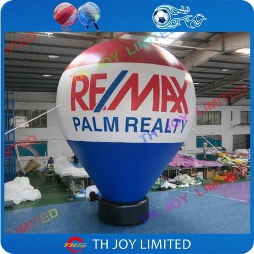 With shipping 6m/20ft giant REMAX inflatable ground balloon,giant inflatable REMAX advertising balloon,giant inflatable ball