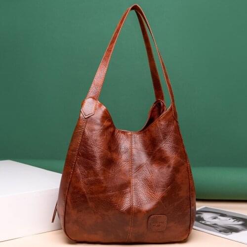 Наплечные сумки Shoulder Bags Soft Leather Womens Multi-Layer Crossbody Bag Luxury Designer Handbag and Purse Tote Purse