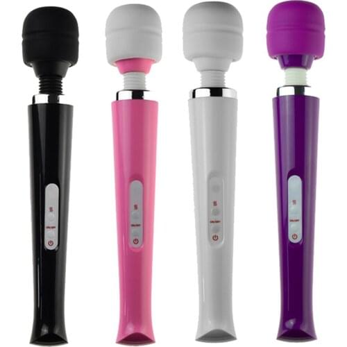 Bestco Rechargeable Electric Massager Vibrator Magic AV Wand Stimulator Body Care Health Beauty Products Adult G Spot Sexy Toys