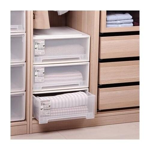 Plastic Drawer Storage Box Underwear Storage Cabinet Finishing Box 45 Square Good Quality Plastic Storage Box With Drawer