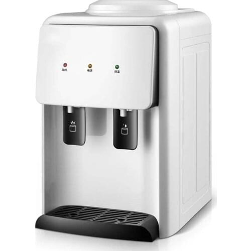 Water dispenser Ice hot desktop refrigeration hot household water dispenser Dormitory mini small energy-saving ice warm water
