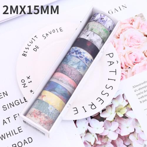 Creative stationery new dream millennium heart and object gift box tape tear off tape