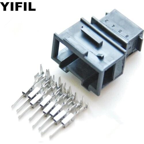 2/5/10/20/50/100pcs/lot 8 Pin/Way 1.5mm kit Anti-Theft Switch Connector Housing Plug For AUDI Skoda VAGVW 3B0972734 3B0 972 734