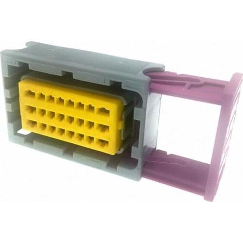 20/50/100pcs/lot 24 Pin/Way FCI Oil To Gas Computer Board ECU Connector Plug With Terminal 211PC249S8005