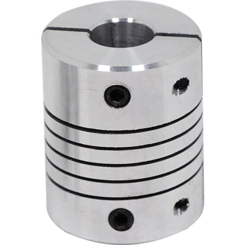 25mm*30mm aluminum alloy elastic clamp coupling high torque motor connector motor rigid coupling adapter