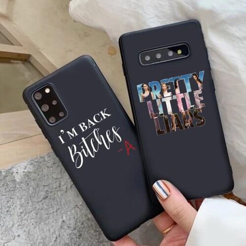 Pretty Little Liars PLL TV Show black TPU Soft silicone Phone Case For Samsung A10 A30 A40 A50 A60 A70 A41 A51A71 A81 A91