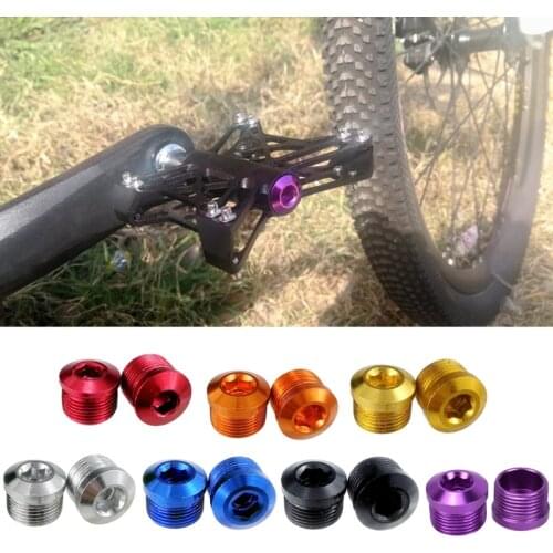 CNC Bicycle Pedal Cover Bike Pedal Repair Parts Aluminum Alloy Rust-proof Cycling Bearing Pedal Cover