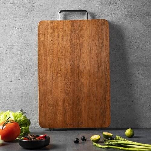 Kitchen stuff cutting board wooden board Thicken the whole wood cutting board Home panel chopping board Solid wood board
