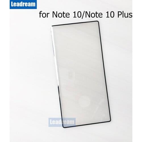 Leadream 50pcs 3D Full Glue Case Friendly Tempered Glass For SAMSUNG Note 8 9 10 Plus S10 S8 S9 Plus S10e Screen Protector Glass