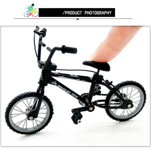 Retro Mini Finger BMX Bicycle Assembly Bike Model Toys Flick Trix Finger Bikes Toys BMX Bicycle Novelty Gag Toys Kids Gifts