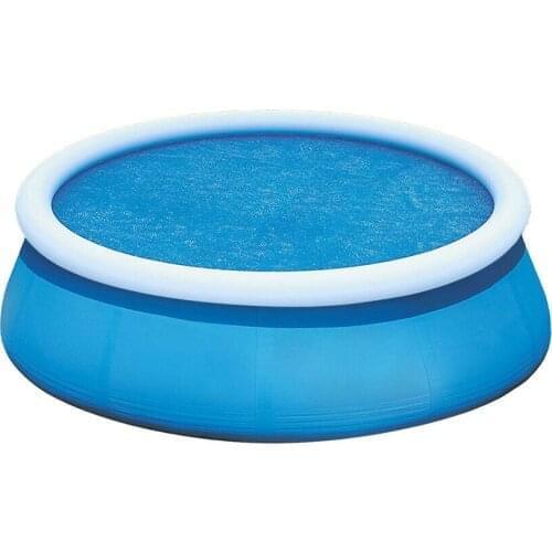 12ft Pool Cover Round Pool Cover Protector Above Ground Blue Protection Swimming Pool 365x365cm Swimming Pool Covers