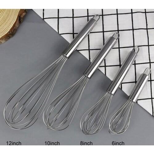 Stainless Steel Balloon Whisk Creative Balloon Egg Beater Manual Egg Whisk Milk Cream Butter Whisk Mixer Justdolife