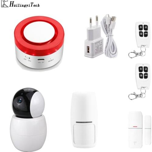 Tuya Smart Life Wireless Home Security Alarm System APP Control With Auto Dial Motion Detector Sensor Burglar Alarm System
