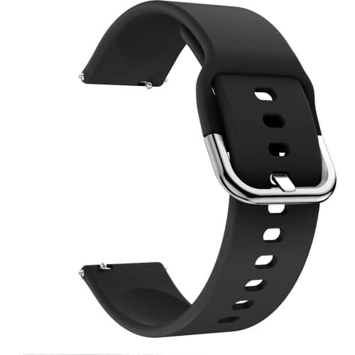 Solid Color Sport Watchband Elastic Bracelet Strap For Xiaomi IMILAB KW66 Silicone Smartwatch Strap Band Smart Accessories