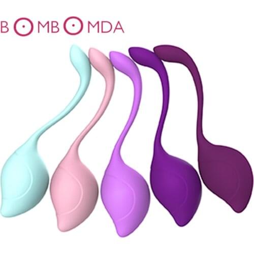 Vagina Tighten Exercise Machine Vibrators Vagina Ball Sex Toys for Women5pc set Safe Silicone Smart Ball Kegel Ball Ben Wa Ball
