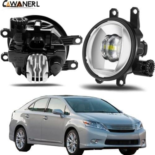 Fog Light Assembly 30W 8000LM Car Right + Left Side LED Lens Fog Light Daytime Running Lamp 12V For Lexus HS250h 2010 2011 2012