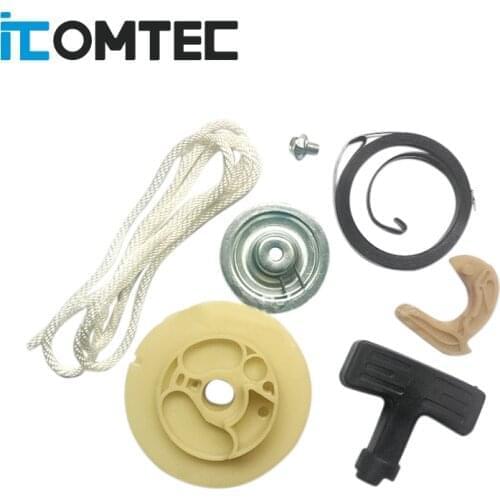 Gasoline generator parts 800W ET950 ET650 starter repair spare parts bag Rope Handle Pawl Plate Set