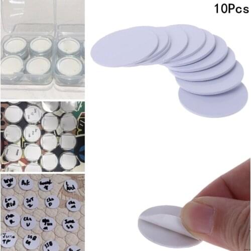 10 pc 25mm Acrylic Material For NTAG215 Coin Holder Capsules Box Storage Clear Round Display Cases Coin Holders