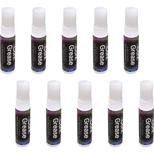 10 PCS Cork Grease Woodwind Instruments Accessory for Saxophone Clarinet Flute