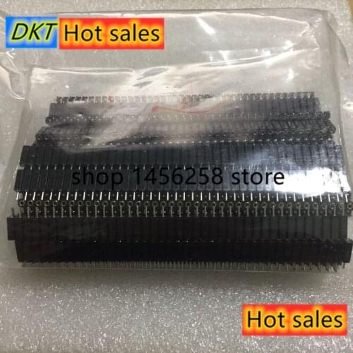 10stück 1X40 pin Einreihige Round Female Pin Header 2,54mm Pitch Isolator 7,0mm Streifen Stecker buchse 40 p 40PIN 40 PIN Buchse