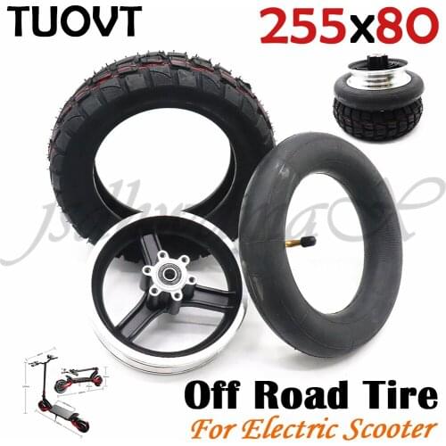 255x80 Tires 10x3.0 Inner Outer Tyre wheel hub Off-road Tire for Electric Scooter Speedual Grace 10 Zero 10X Kugoo M4 10 Inch