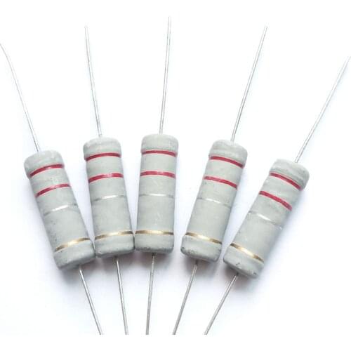 5w 0.1 0.12 0.15 0.18 0.22 0.24 0.27 0.33 0.36 0.39 0.43 0.47 0.5 0.56 0.62 0.68 0.75 ohm Original New Metal Oxide Film Resistor