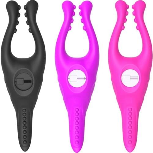 Anal Vibrator Sex Toys for Women Butt Plug G-Spot Clitoris Stimulate Clip Nipple Massager Orgasm Adult Sex Products