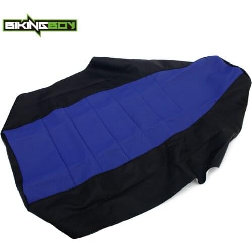 BIKINGBOY For Yamaha YFZ 350 Banshee 87 88 89 90 91 92 93 94 95 96 Seat Cushion Cover ATV Gripper Soft Ribbed UTV Quad PVC