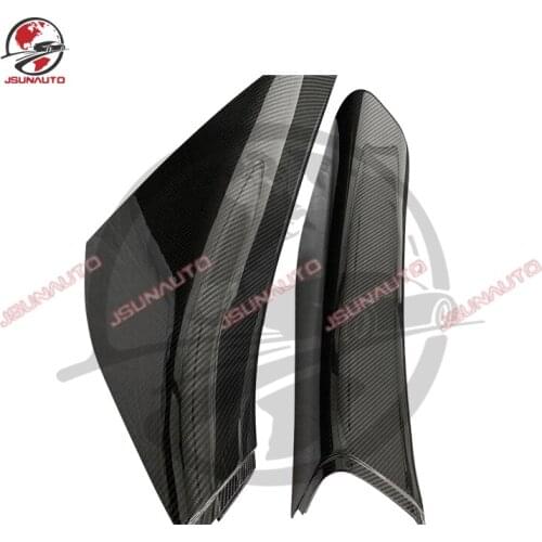 For Mclaren 540C Carbon Fiber Short Inner Door Sills Pedal Panel Trims For Mclaren 570S GT 600LT Side Door Sill